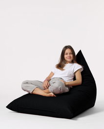 Atelier Del Sofa Pyramid Big Bed Pouf - Negro